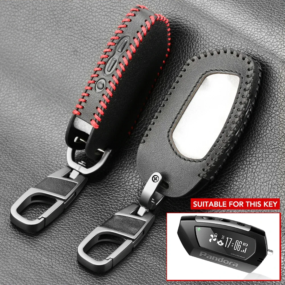 Car Key Case Protector For Pandora DX-90 D010 DX 90 91 6X 9X 90B 90BT 90L 42 Moto Russia 2 Way LCD Remote Alarm Cover