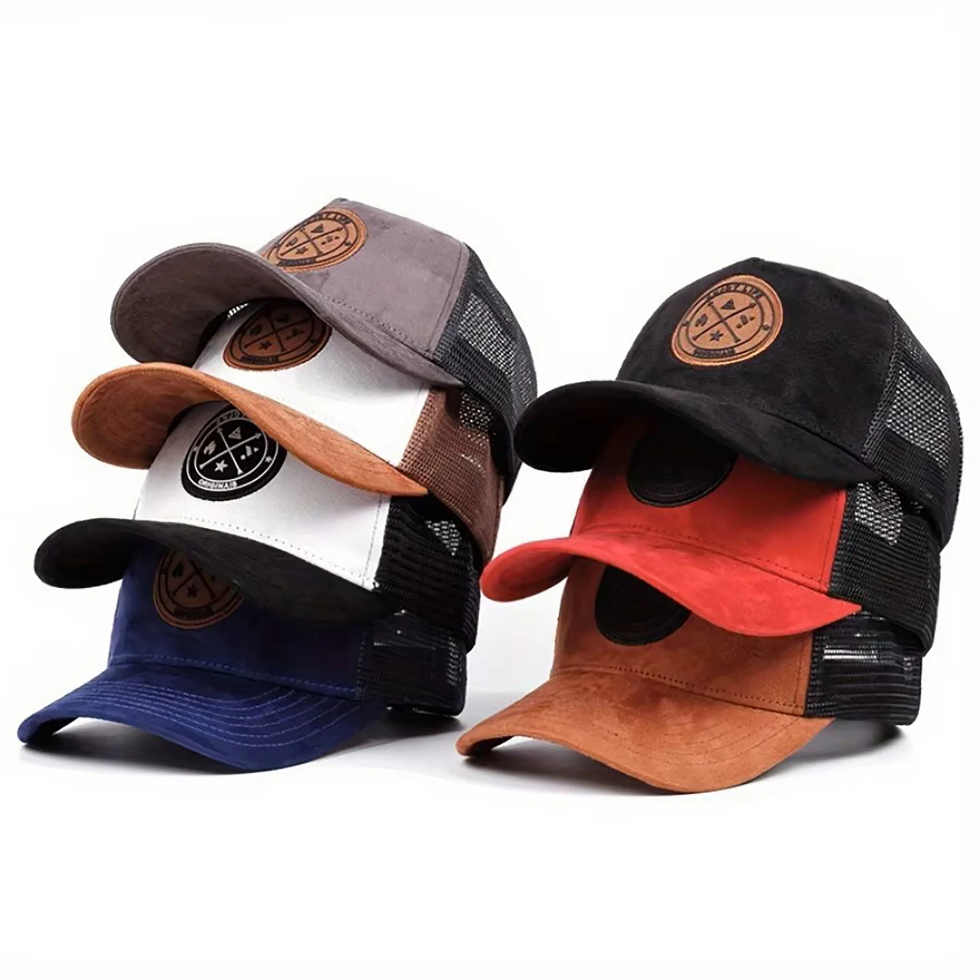 1PCS round letter double arrow baseball cap, outdoor men's and women's leisure shade cap