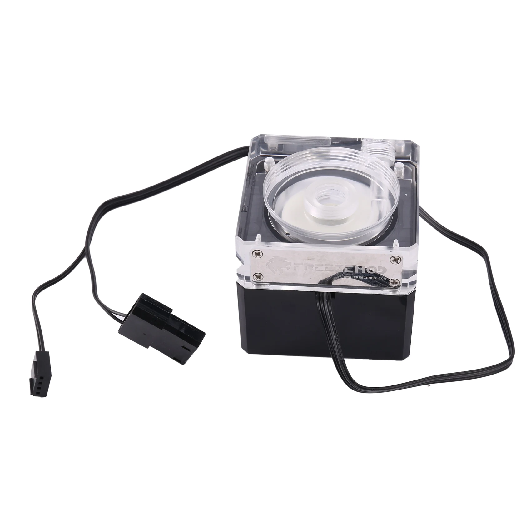 FREEZEMOD PU-FS6-J Computer Water Cooling Mute Pump With 4 Meter Flow Support RGB AURA