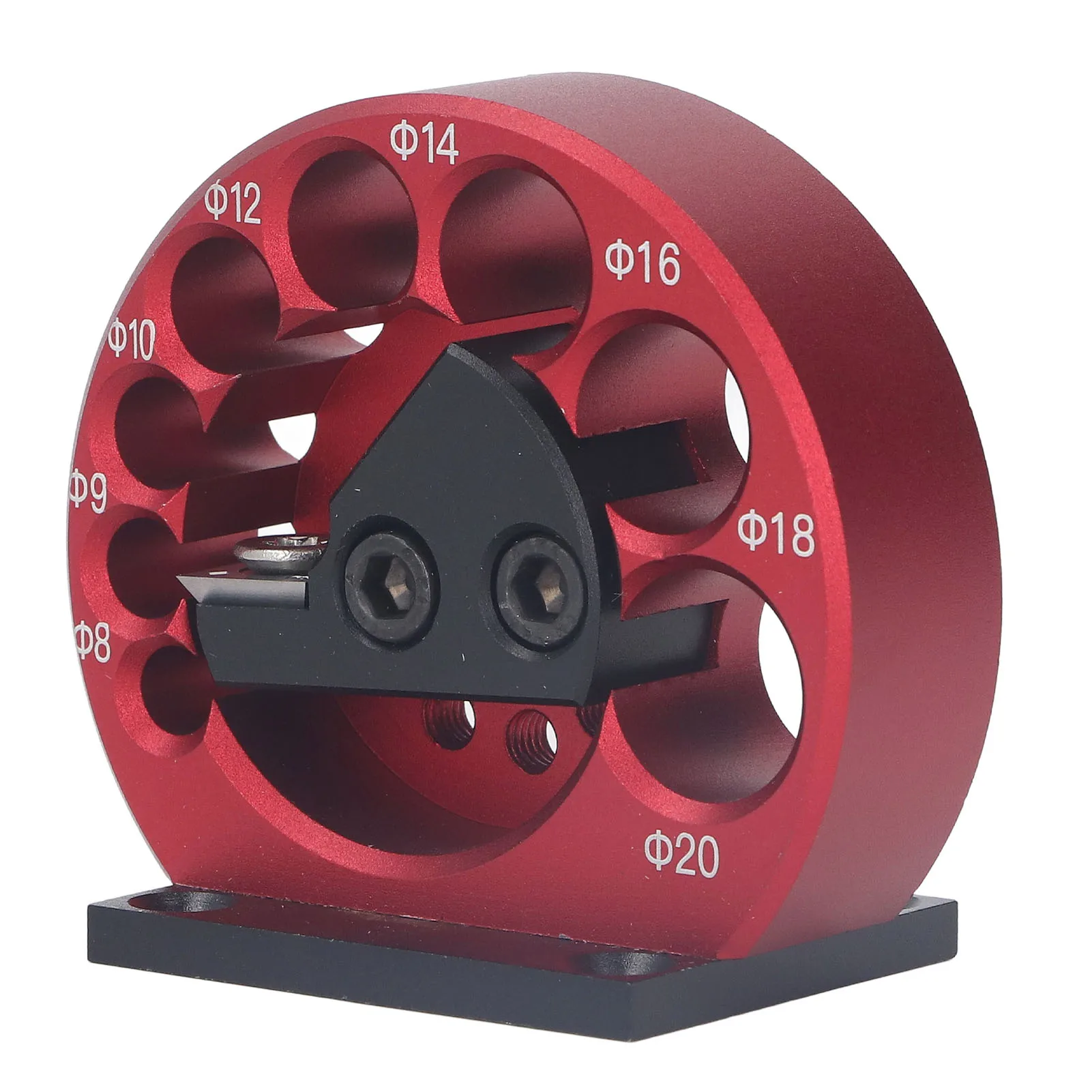 

Dowel Maker Easy To Operate Incisive Aluminum Alloy Body 8 To 20mm Cemented Carbide Blade Round Dowel Cutter for Woodworking