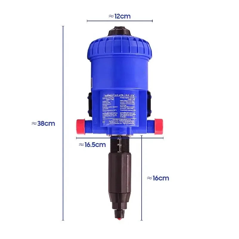 Automatic Metering Pump Poultry Dosing Pump Dispenser Dosatron Water Driven Dosing Chemical Fertilizer Injector Doser