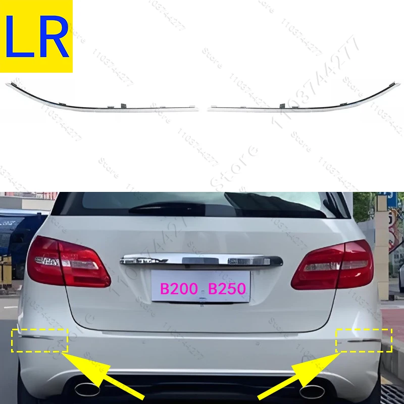 Für 2012-2014 W246 Mercedes Benz B180 B200 B250 Stoßstangenleiste Zierleiste 2468850421 2468850521 2468850921 2468851021 – Detail 6