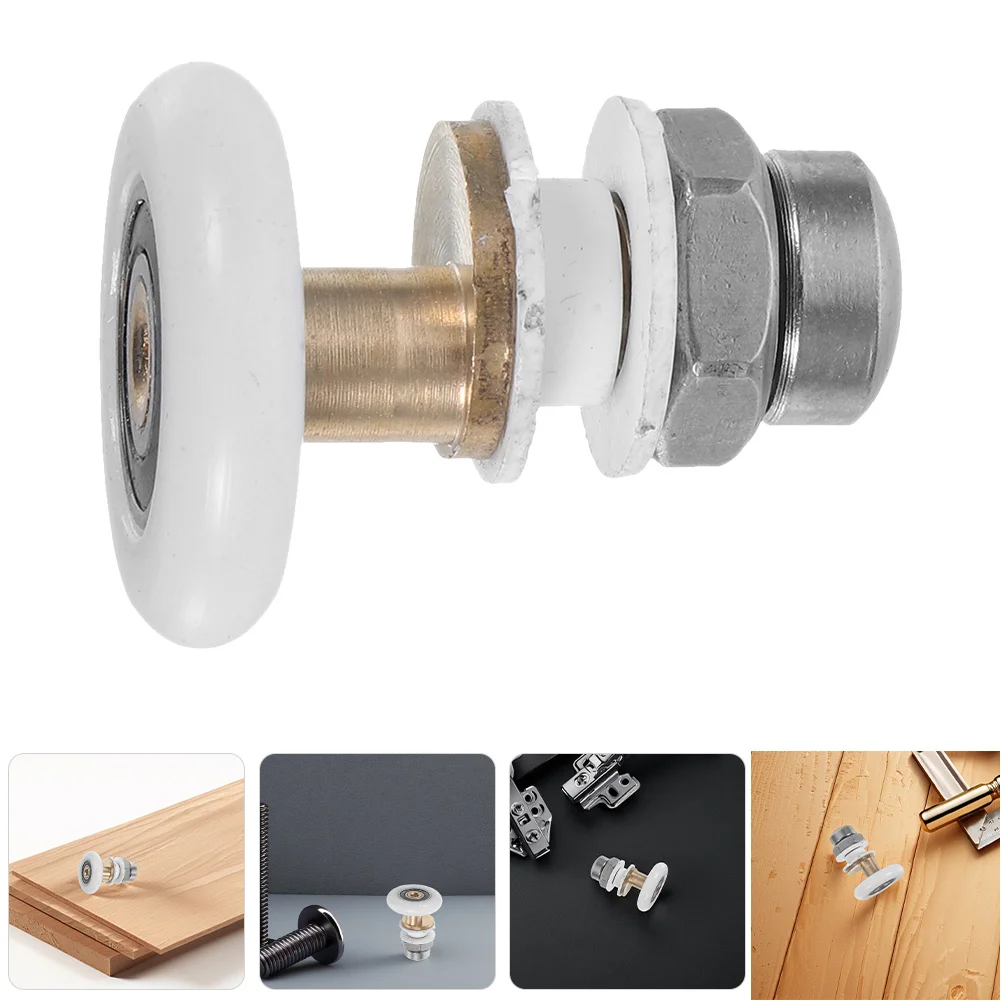 

2Pcs Sliding Shower Door Parts 25mm Diameter Smooth Quiet Operation Easy Install Durable Hardware Glass Door Accessories