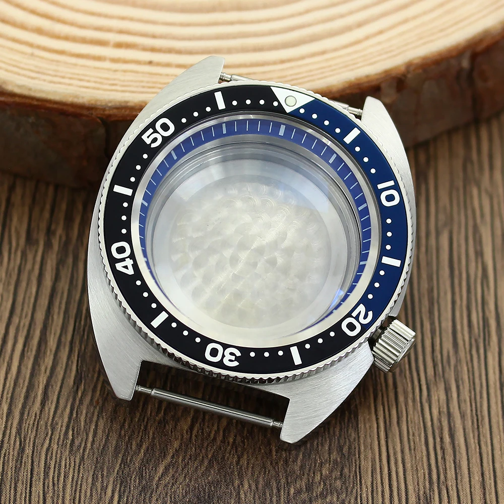 Diving 20bar at 3.8 SKX 41mm Watch Case With Chapters Ring for Turtle Abalone Seiko NH35 NH36 NH38 4R36 Movement Sapphire Glass