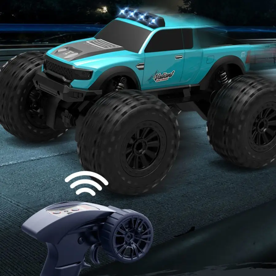 JJRC C88164WD wspinaczka terenowa Monster Truck z amfibiją kaskaderską pilot samochodowy LED światła pojazd elektryczny zabawki dla dzieci