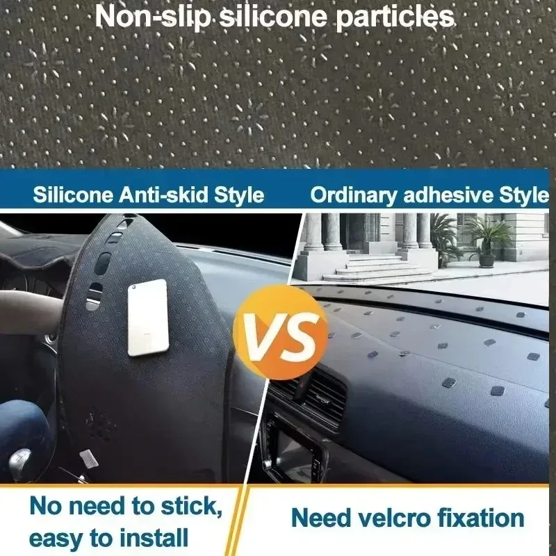 For Chery Tansuo 06 Jaecoo J7 2023-2025 Silicone Non-Slip Car Dashboard Cover Car Avoid Light Pad Anti-Dirty Mat Sun Shade Pad