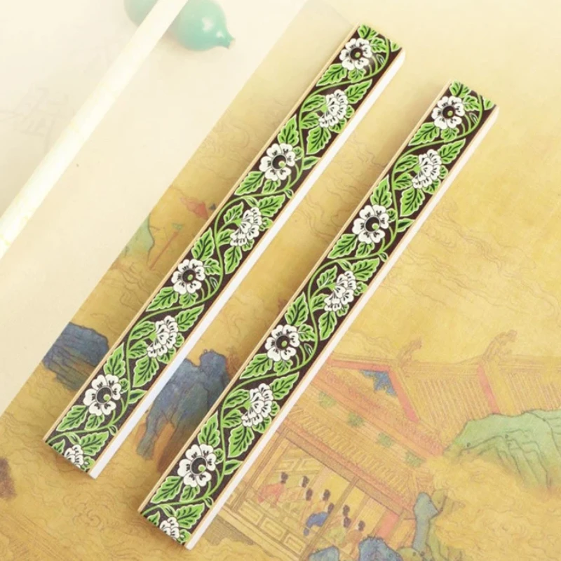 Solid Brass Paperweight with Dunhuang Pattern Color Print for Calligraphy Painting Gift Desktop Decoration Chinese Style