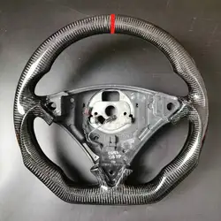 Customized 100% Carbon Fiber Leather Steering Wheel For Porsche Cayenne Turbo GTS