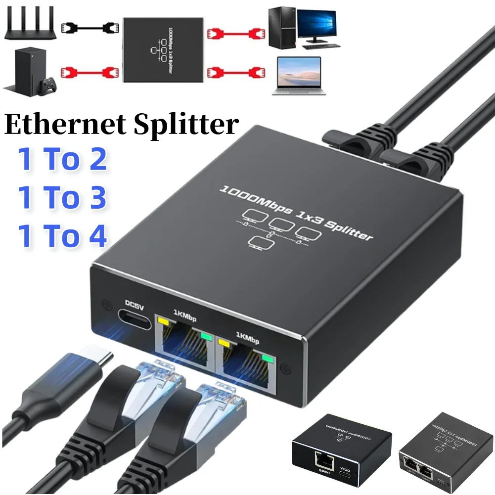LAN1 (1 To 2/1 To 3/1 To 4 Gigabit Ethernet Splitter) Kullanım Rehberi ve Değerlendirmesi