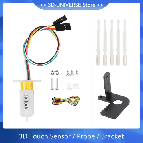 Ender 3 actualización BL Touch Sensor táctil 3D Sensor de nivelación automática de cama soporte de sonda para impresora 3D Kp3S Reprap MK8 i3 Anet A8 Tevo
