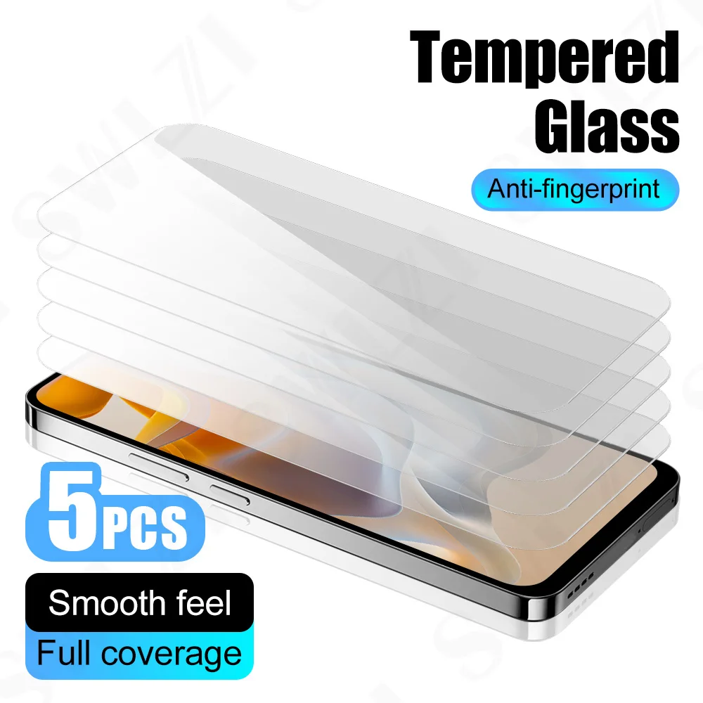 

5Pcs Tempered Glass Protective Film for Motorola Moto G Play Phone Screen Protector G Power G (2026) G Power G Stylus 5G (2025)