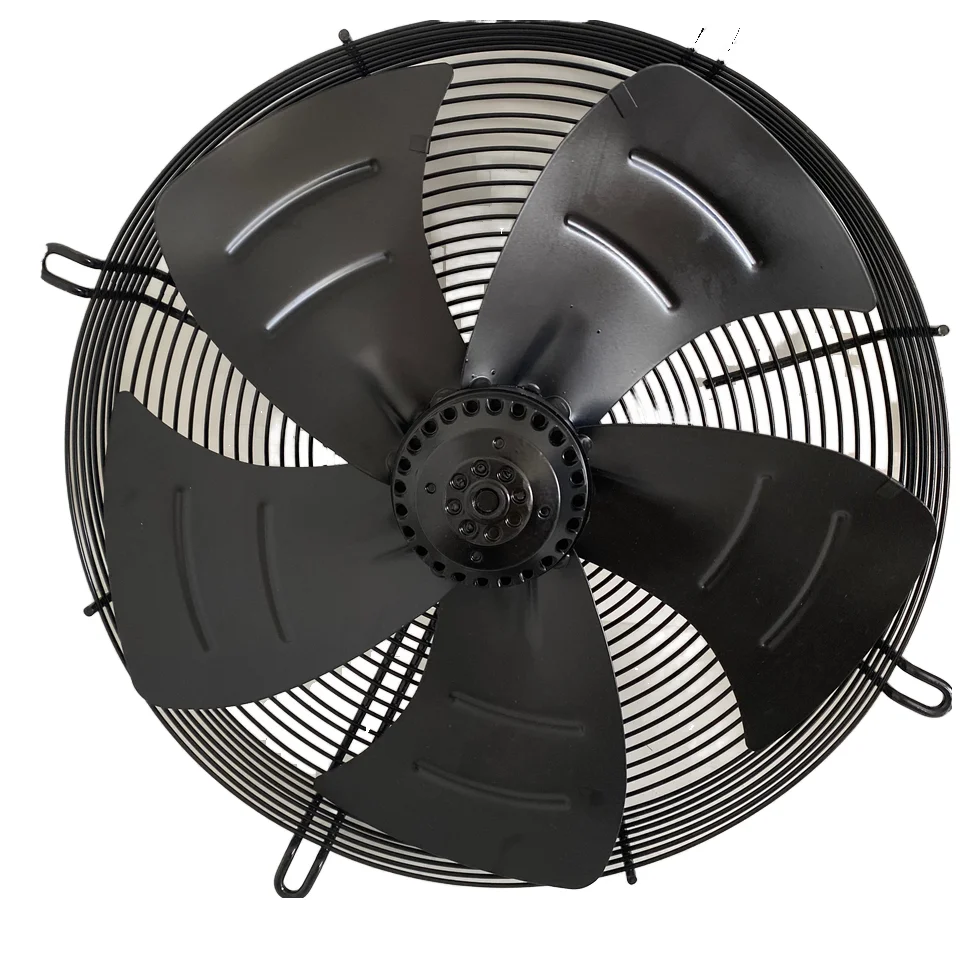

New Enlarge Motor High Performance 1350RPM 750W 9000M3/H HVAC Parts 500mm Axial Flow Fan Cooling Parts CE Steel Blade