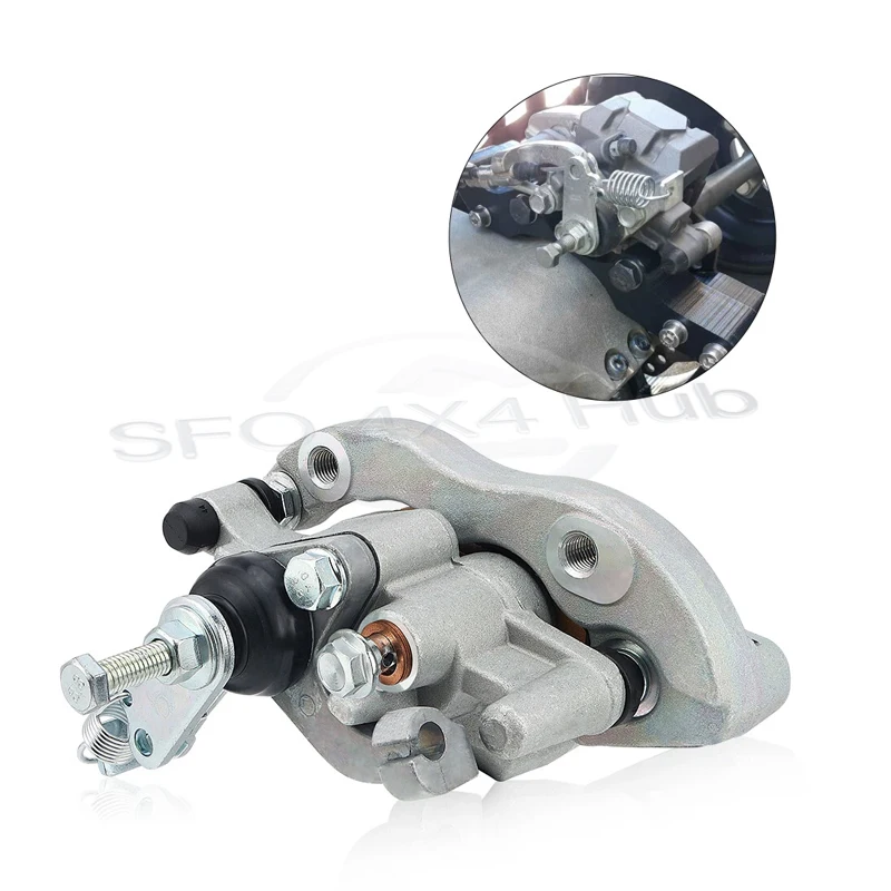 야마하 YFZ450 YFZ450R YFZ450X 랩터 700 700R YFM700 ATV 쿼드 부품용 리어 브레이크 캘리퍼 5TG-2580W-21-00 5TG-2580W-20-00