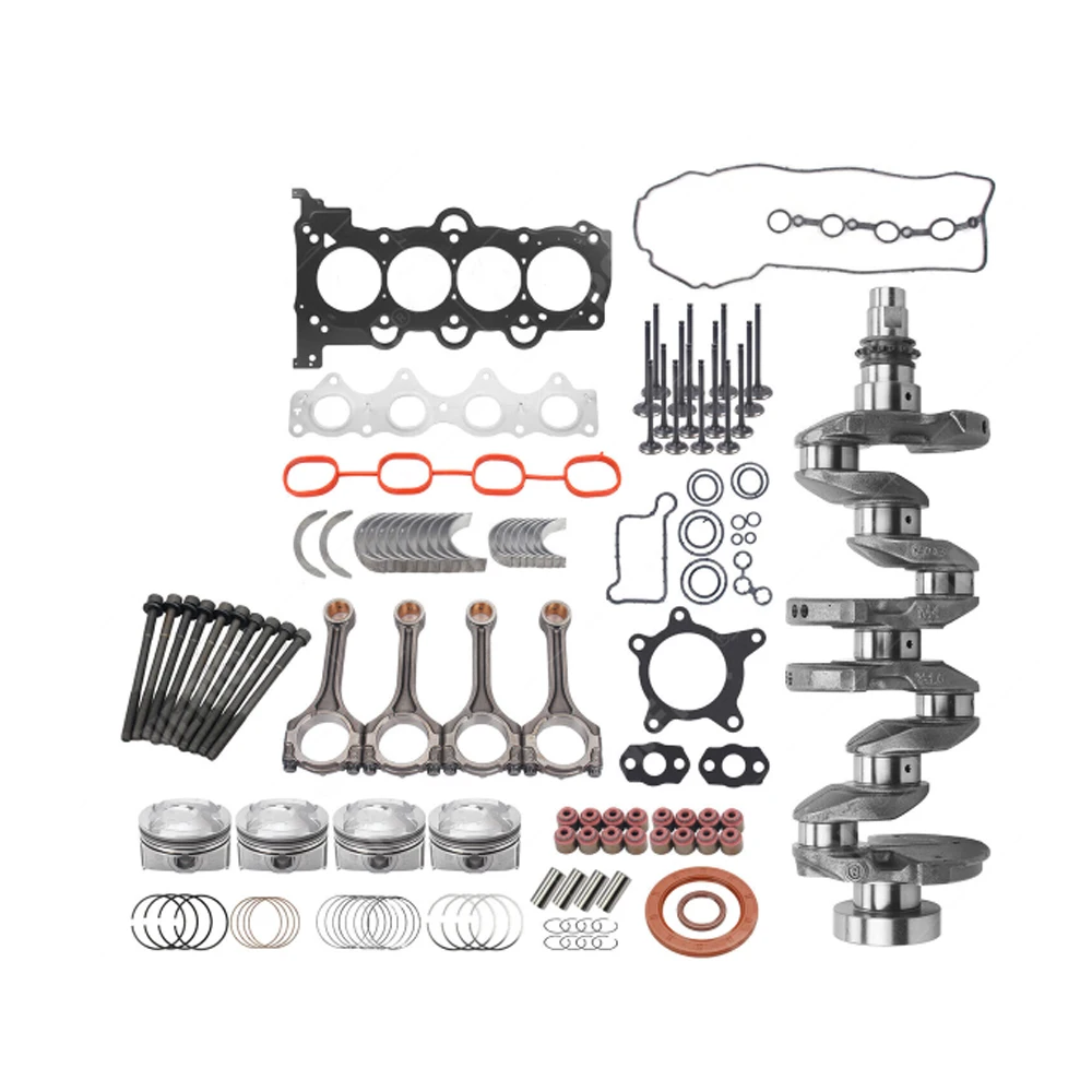 Engine Overhaul Rebuild Kit Crankshaft Piston Bearings Set Fit 1.6 L G4FJ For Hyundai Veloster Tucson Kia Forte Koup 1.6L L4 GAS