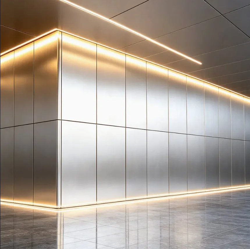 Facade Curtain Wall & Interior Ceiling Decoration Material Aluminum Honeycomb Composite Panel Project Use