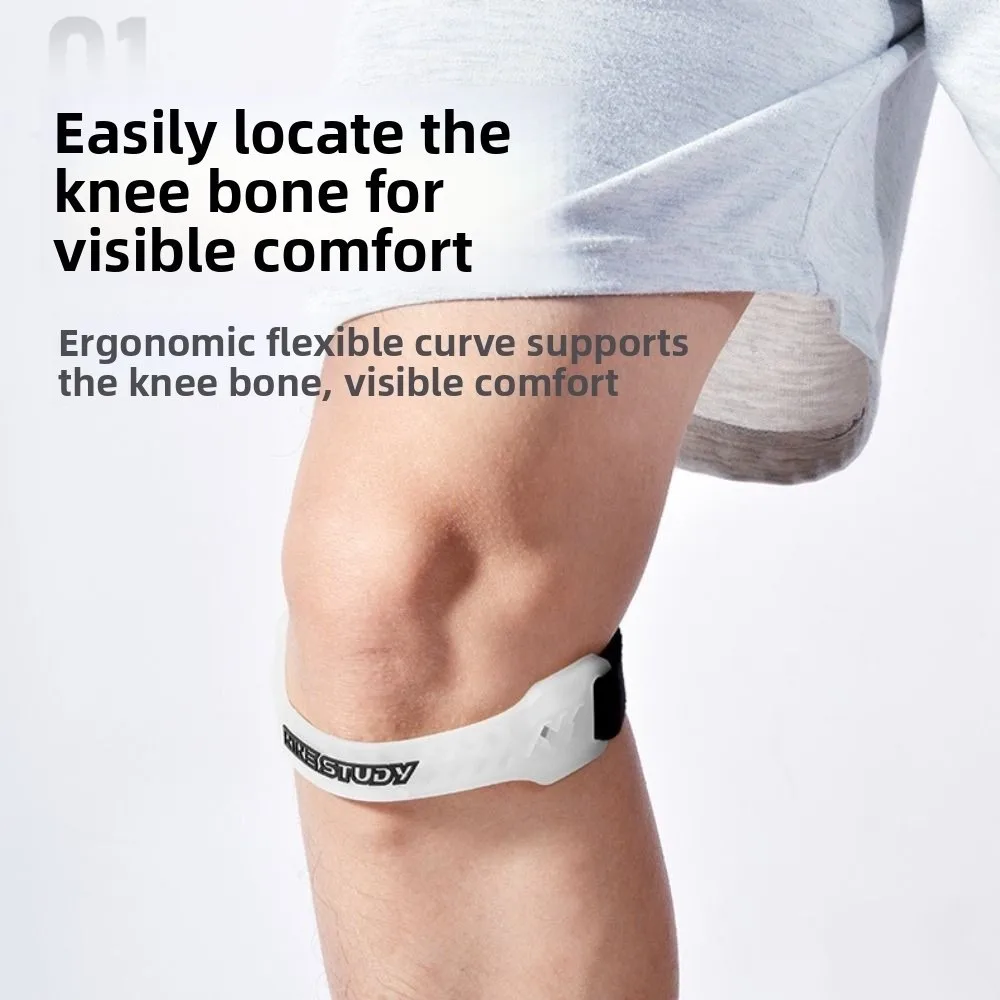 Cushion Pressure Knee Pads Patella Strap Adjustable Breathable Sport Knee Wrap Soft Pressurize Knee Band Brace Jumpers Knee