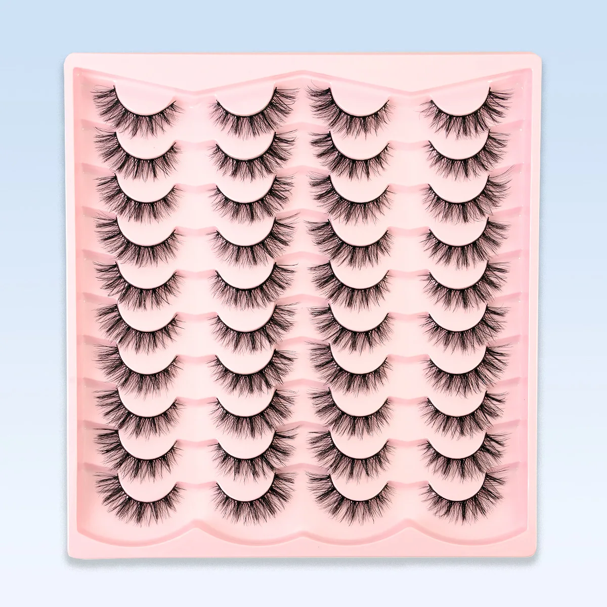 3D Faux cils Faux vison cils épais naturel doux Extension de cils cils Volume dramatique longs cils Maquiagem