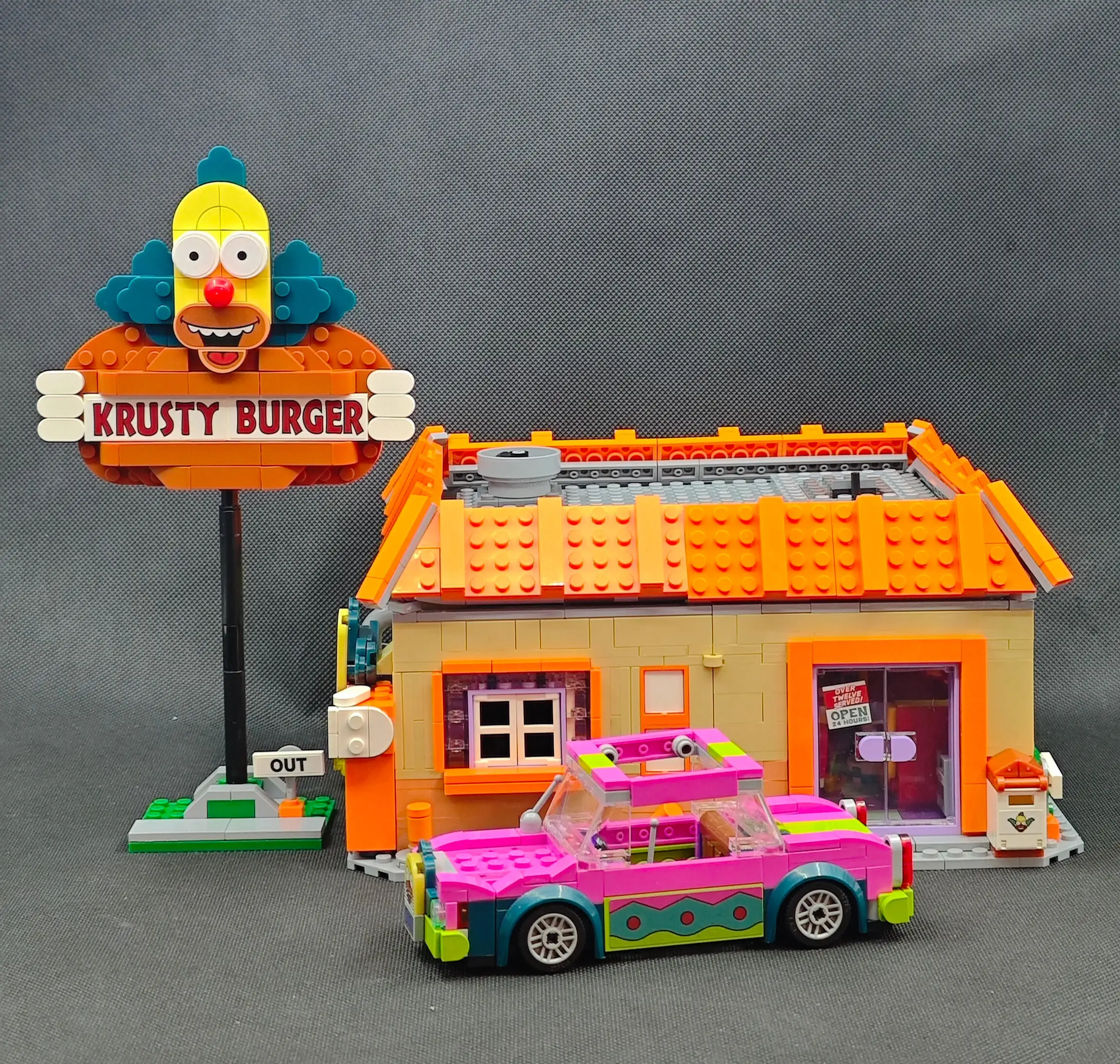 

Новинка 2025 года, гамбургер, ресторан, строительные блоки, детские игрушки, подарок на день рождения