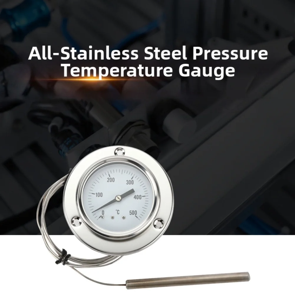 

Датчик температуры, термометр для духовки, зонд из нержавеющей стали от 0 до 500 градусов по Цельсию для котлов и тостеров, духовок, высокая точность