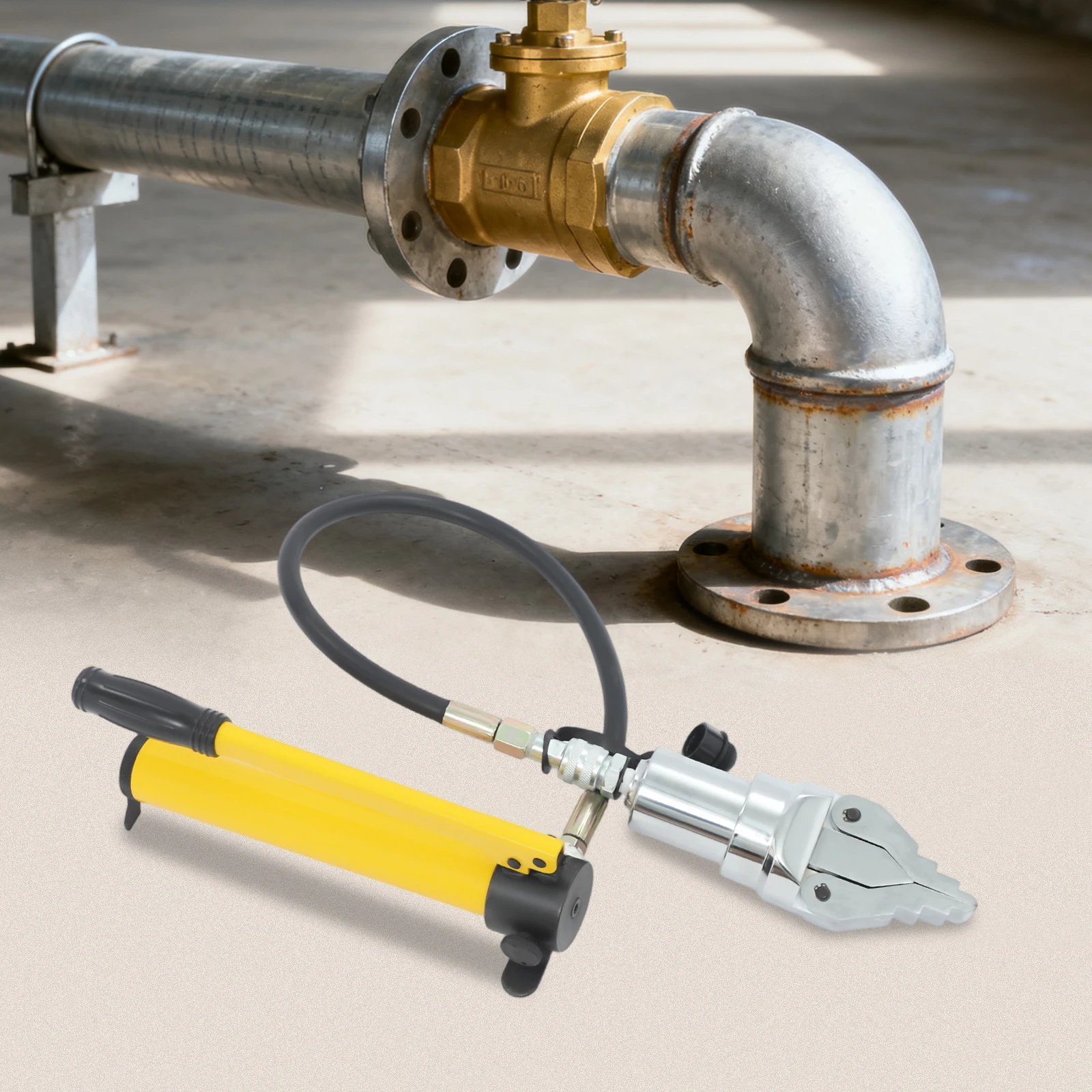 FYQ-55 Hydraulischer Flanschspreizer, tragbarer manueller Flanschexpander aus Stahl für die Rohrleitungsinspektion – Detail 4