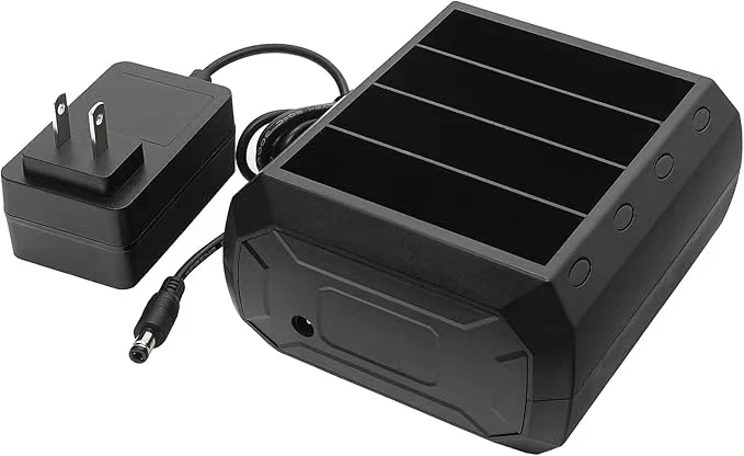 Battery Charger Station for Zebra WT6000 RS6000 Barcode Scanner,4-Slot Charging Cradle Power Supply Included,Replacement for P/N