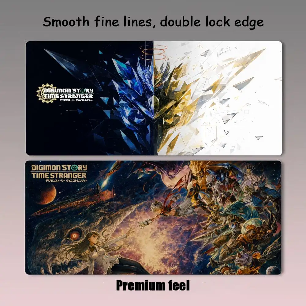 Digimon Series Mouse Pads Gamer Keyboard Mat Pads Gaming Desk Protector Laptops Large Mousepad Cartoon Deskmat