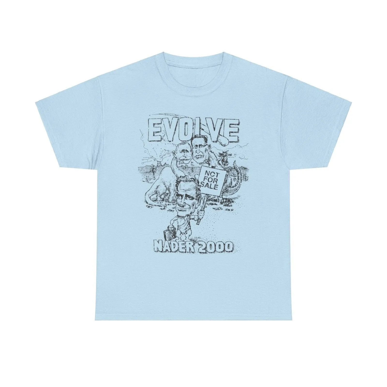 Evoluer avec le T-shirt politique Ralph Nader 2000