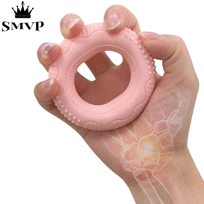 

Smvp environmentally friendly and odorless silicone grip ring, finger strength exercise equipment for men and women