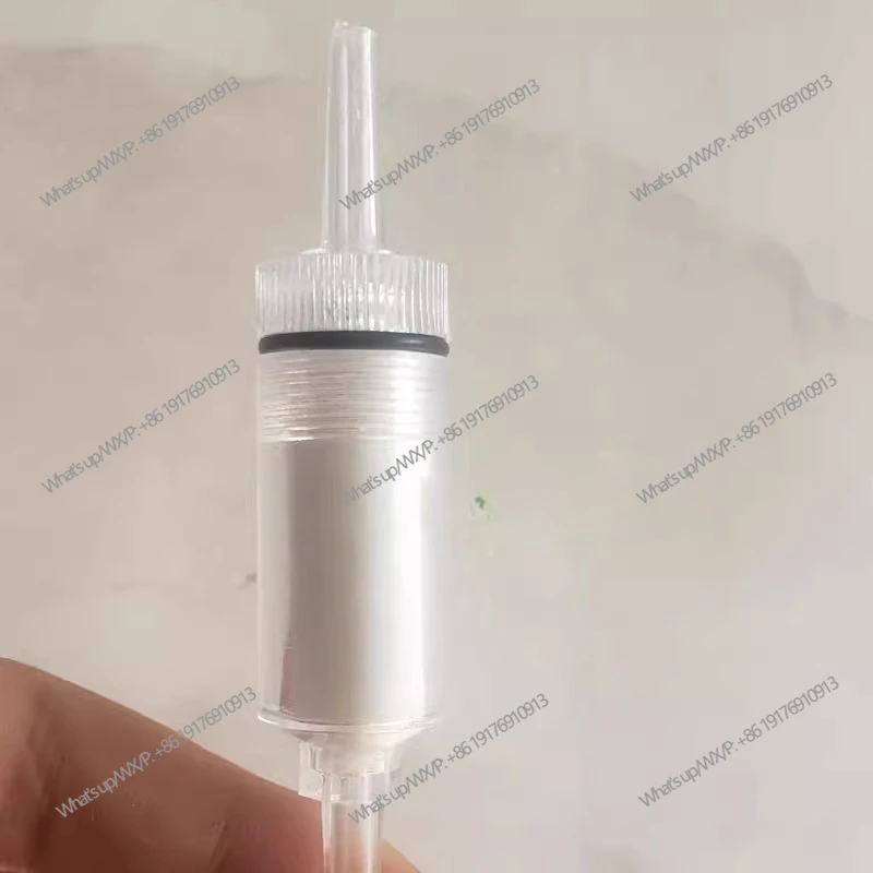 2pcs Super small transparent shell micro filter thread type, plug type, small port filter 3-4MM port