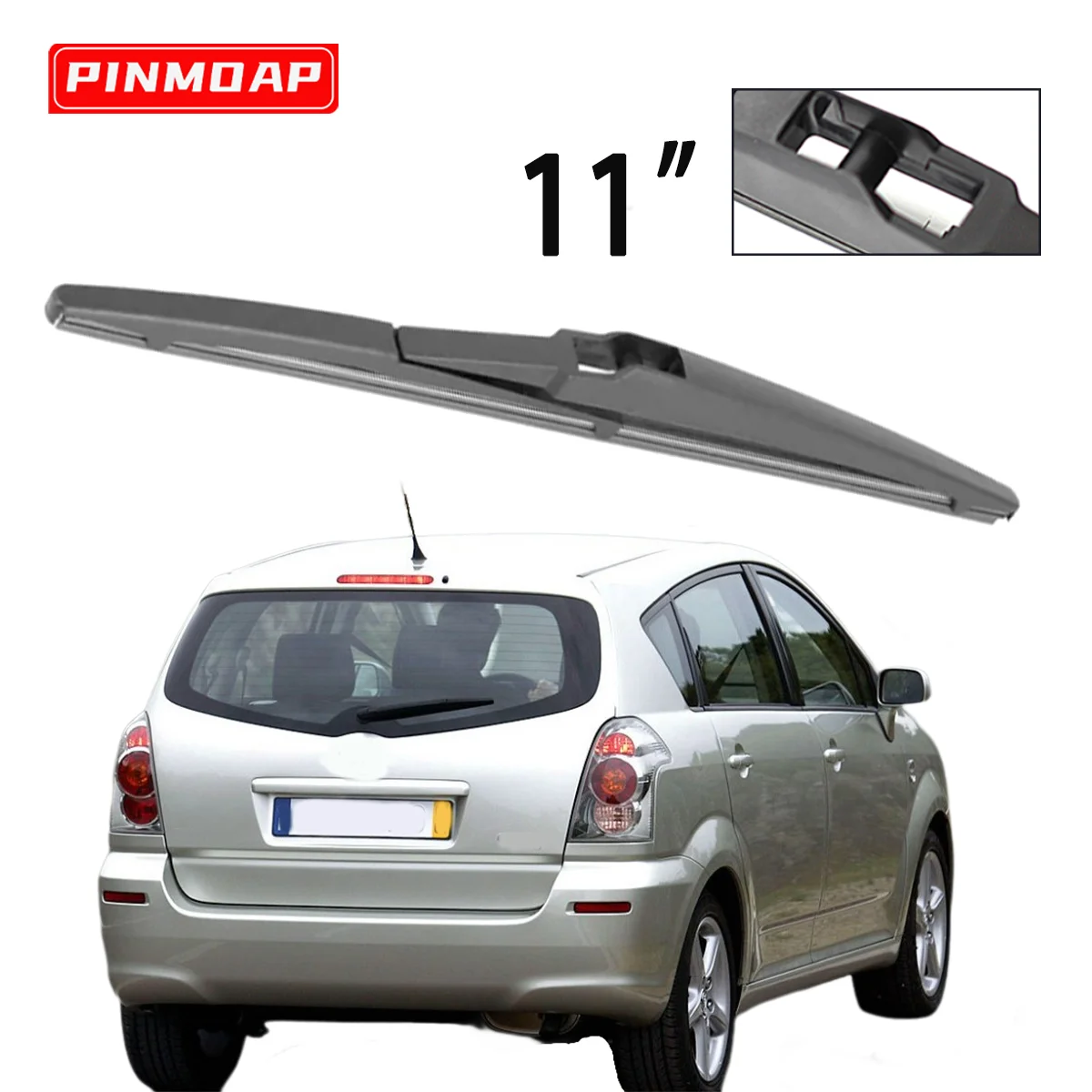1 Stück 11' Heckscheibenwischer für Toyota Corolla Verso 2004-2009 Modelle Heckscheibenwischerblatt Autozubehör