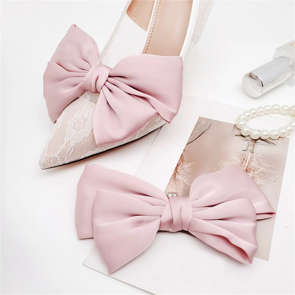 Multifunctional Shoe Accessories Easy To Disassemble Eye-catching Stylish Removable Bow Clip Fashion Shoe Accessories Fashion