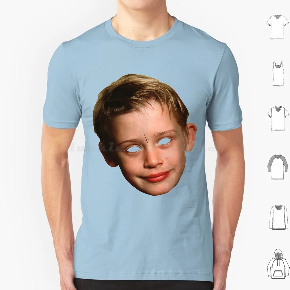 

Culkin T Shirt Cotton Men Women DIY Print Pop Art Pop Culture Home Alone Goth Pastle Macaulay Culkin Cross Eyes Culkin Tumblr