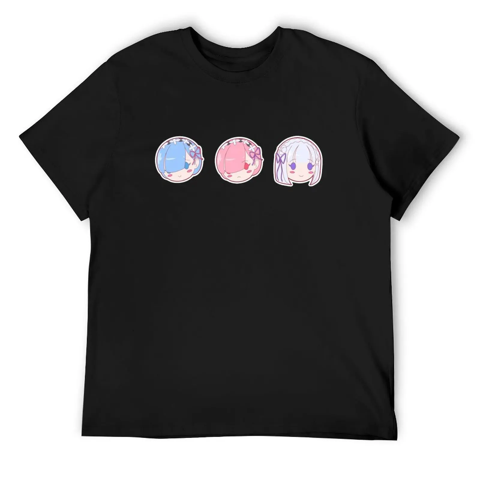 ReZero Waifus T-Shirt street wear sports fans hippie clothes Men's t shirts