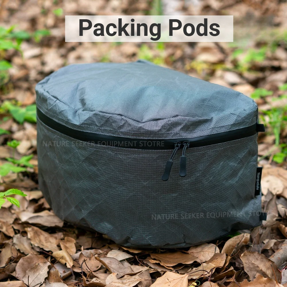 

10L Packing Pods Ultralight "UHMWPE Ultra" Material Stuff Sack Organizer Pouch for Backpacking Hiking Gear