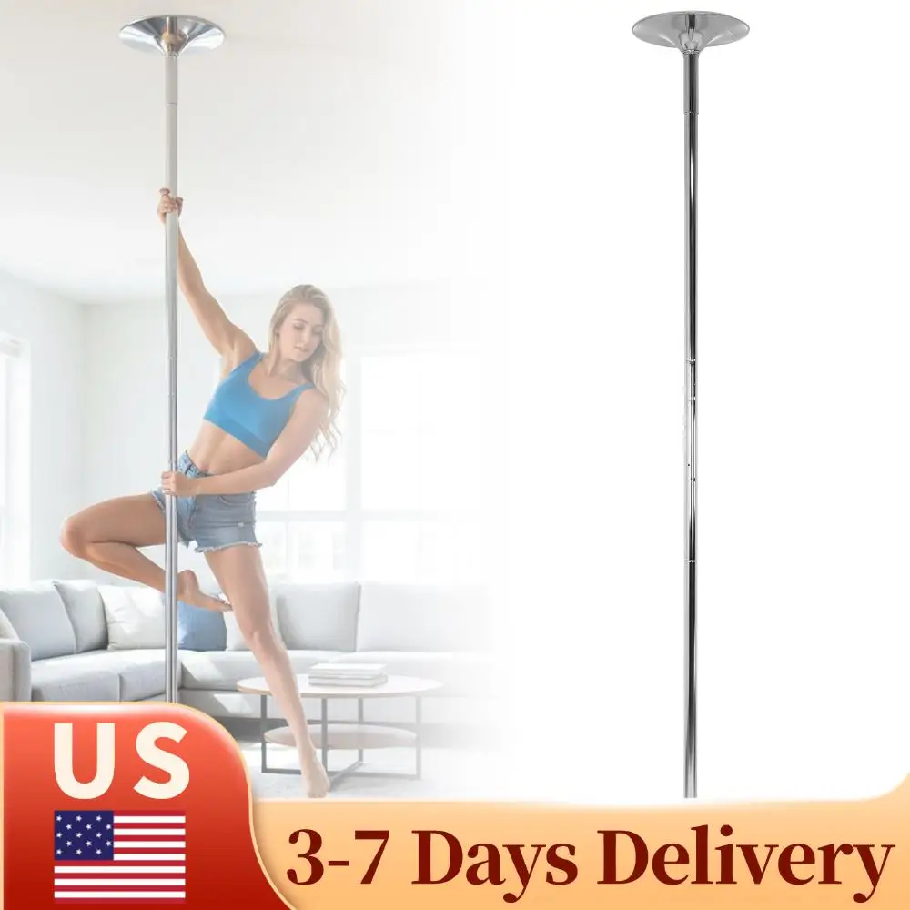 

Спиннинг-пилон для танцев с регулируемой высотой от 7 до 12 футов, профессиональный, съемный, диаметром 45 мм, для домашних тренировок, клубов и спортзалов.