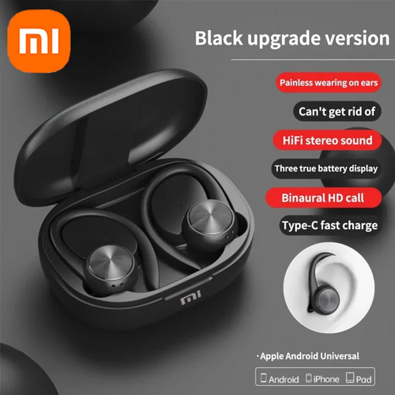 

Xiaomi R200 Wireless Earbuds Open Ear Bluetooth Headphone EarHooks 9D Stereo Sound Earphones Sports LED Display Headset With Mic