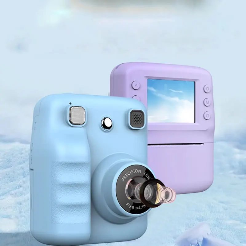 Caméras pour enfants caméras d'impression instantanée numérique haute définition pour enfants cadeaux d'anniversaire de noël jouets portables jouets pour enfants