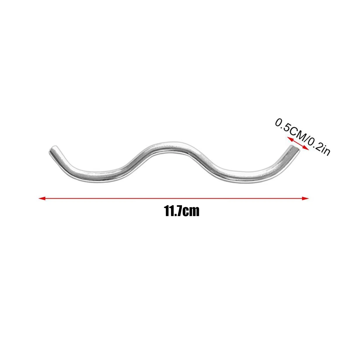 

НОВИНКА! ABKG】 10 шт. Прочные соединительные крюки для металлических стержней батута, W-образные крюки для домашнего батута, аксессуары для батутов