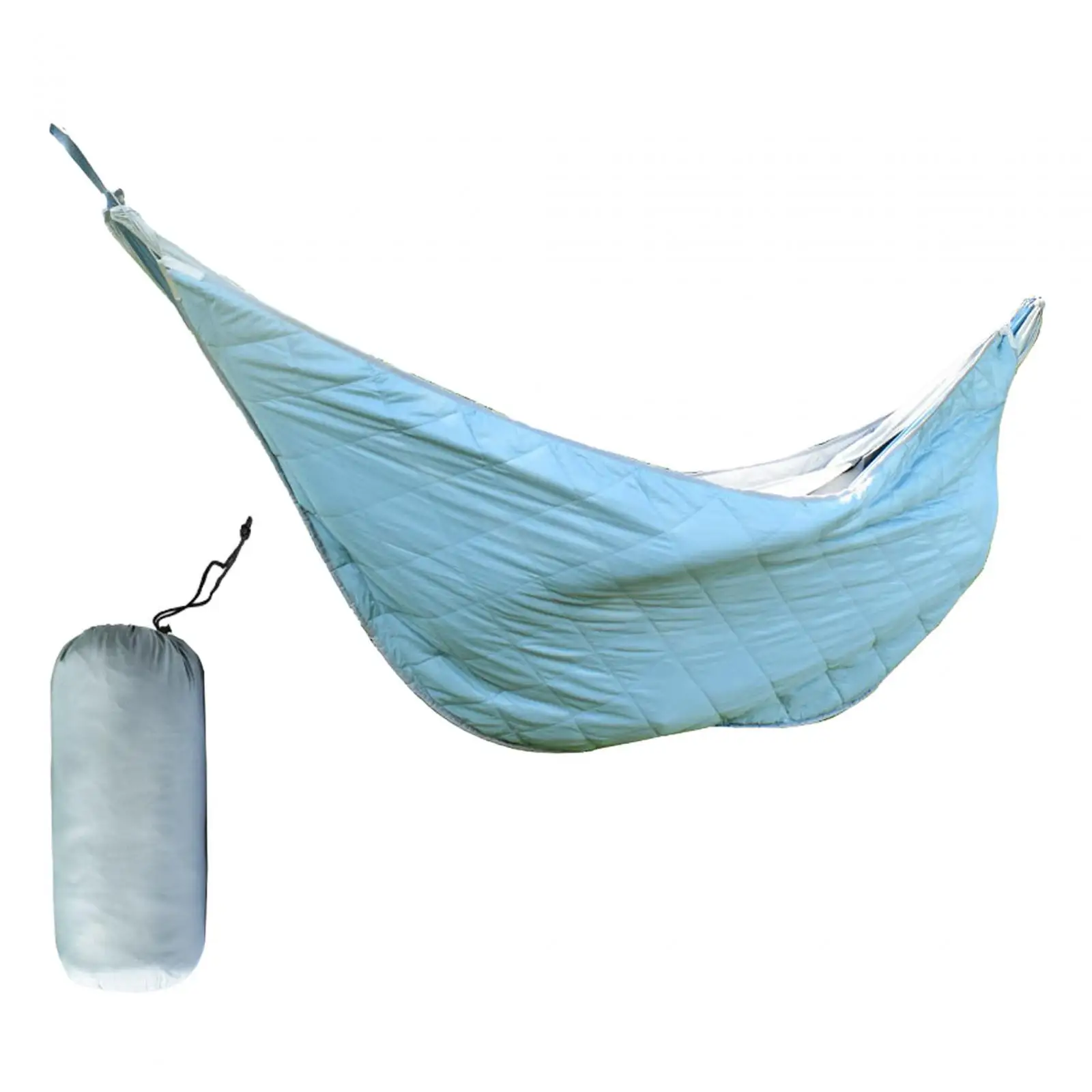 Lightweight Camping Hammock, Windproof, Acessórios Espessados, Mochila, Viagem, Quintal, Trekking, Outono, Inverno