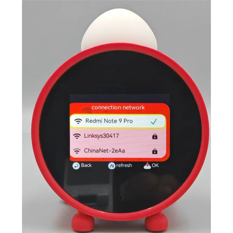 SQPP-AI Alarm Clock Multifunctional Intelligent AI Electronic Alarm Clock Timer Date Display Support AI Voice Assistant