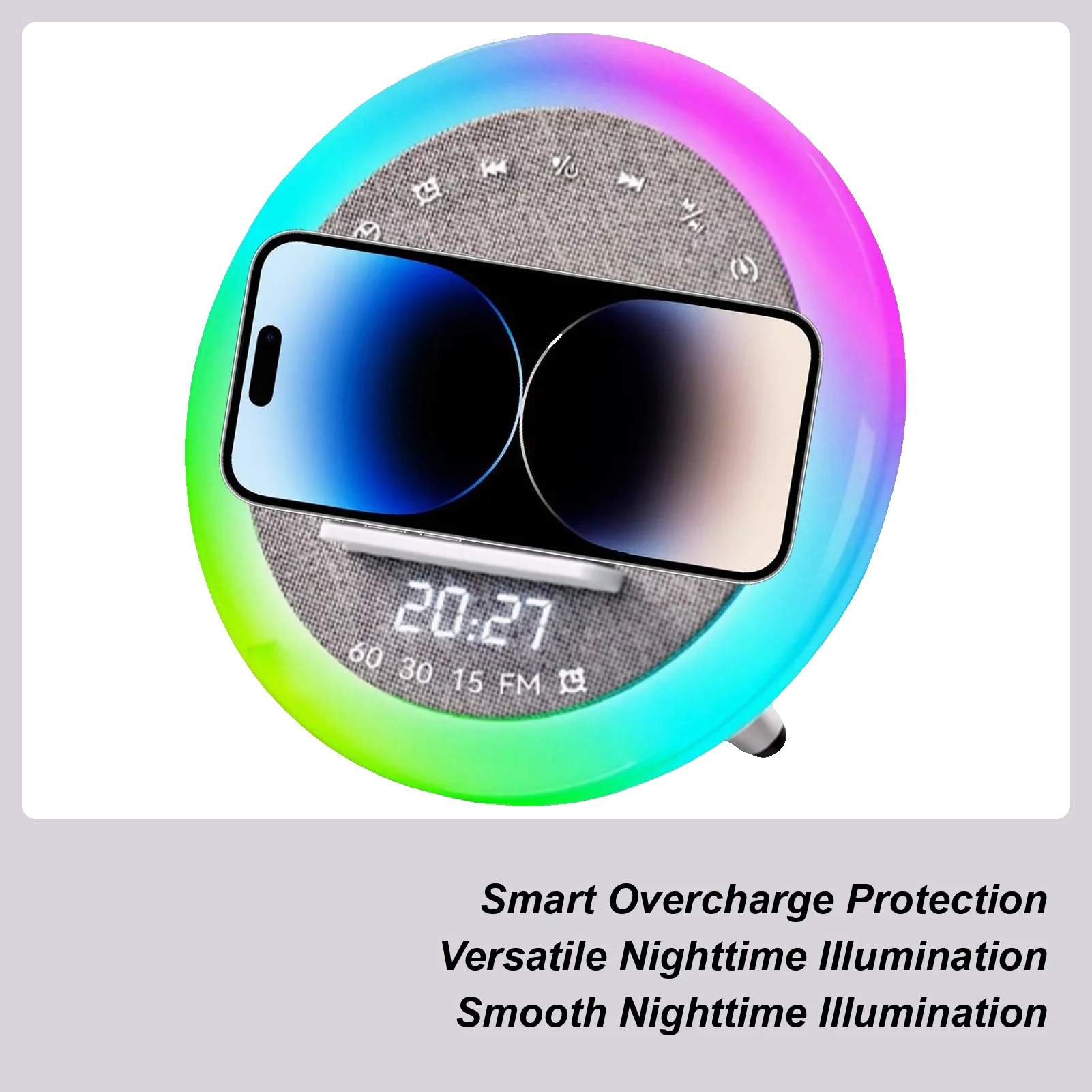 

Портативный беспроводной динамик, быстрая зарядка, крутые гаджеты, держатель для мобильного телефона, портативный динамик для дома, спальни, гостиной, кабинета