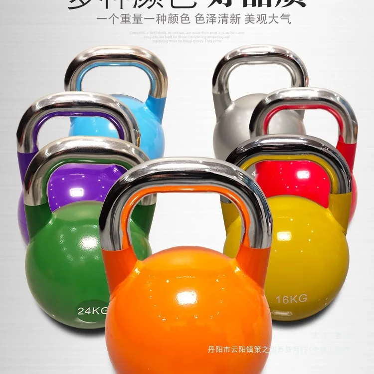 

Гиря женский бытовой мужской профессиональный фитнес-оборудование спортивный цельнометаллический твердый чугунный большой вес 4 кг 5 кг 6 кг