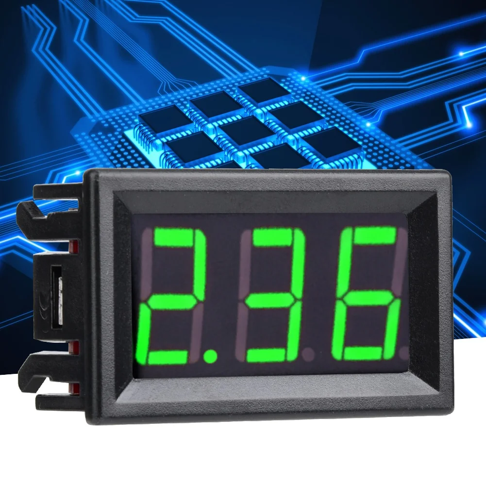 0.56 in Two cable Digital DC Current Display Panel 0-10A Ammeter