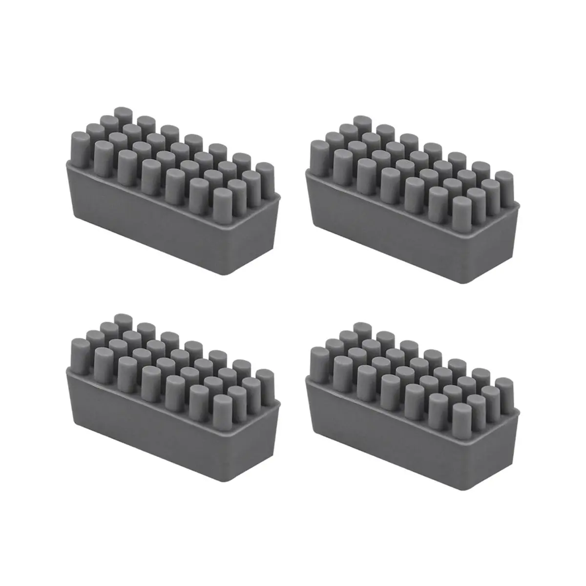 NEW FACTORY~Multi-Material Nozzle Wiper for P1 X1 Nozzle Cleaning Kit Upgrades Silicone Brushes 3D Printer Parts
