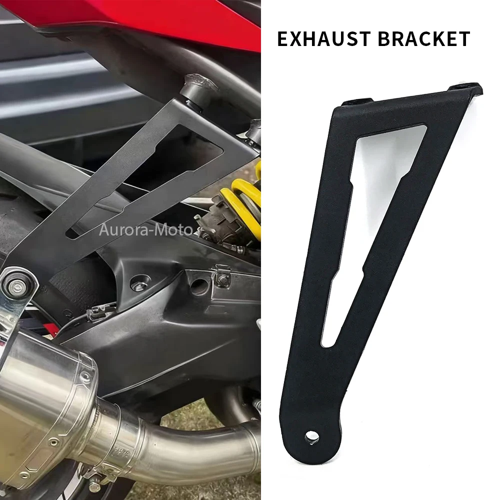 

Rear Foot Pegs Footrest Blanking Plate For Aprilia RSV4 RS660 RS Tuono 660 2020 2021 2022 Motorcycle Exhaust Hanger Bracket