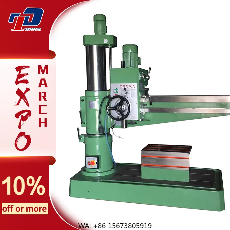 Tesat China Z3040x10 Radial Drilling Machine with Gearbox and Pump 40mm Max Drilling Diameter