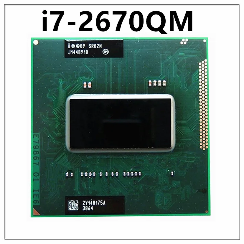 I7-2670QM SR02N プロセッサ i7 2670QM ノートパソコンの CPU ソケット