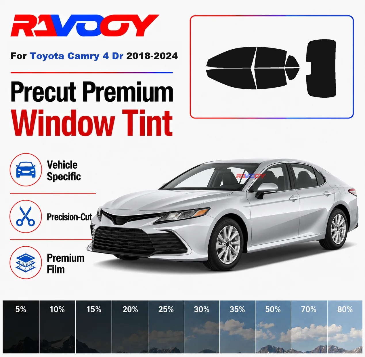 premium-precut-window-tint-kit-front-rear-windows-rear-windshield-for-toyota-camry-4-dr-2018-2024-complete-set-nano-ceramic-film