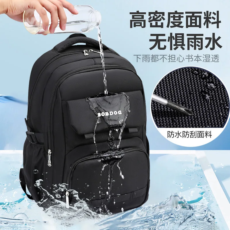 

Эргономичный школьный рюкзак для подростков, легкий, с защитой для позвоночника, вместительный ранец для мальчиков начальной и средней школы