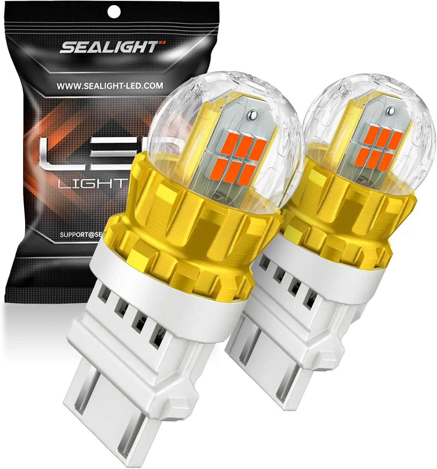 

3156 3157 LED Bulb Red Brake Lights, 3056 3057 4057 4157 T25 Bulbs 360° Super Bright 3020SMD with HD Projector 3000 Lumens for T